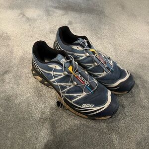 Salomon Muted Blue XT-6 Sneakers